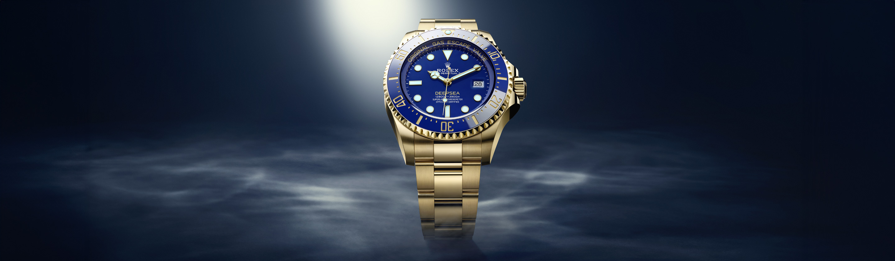 Montres Rolex Deepsea - Goldfinger Saint-Barthélemy