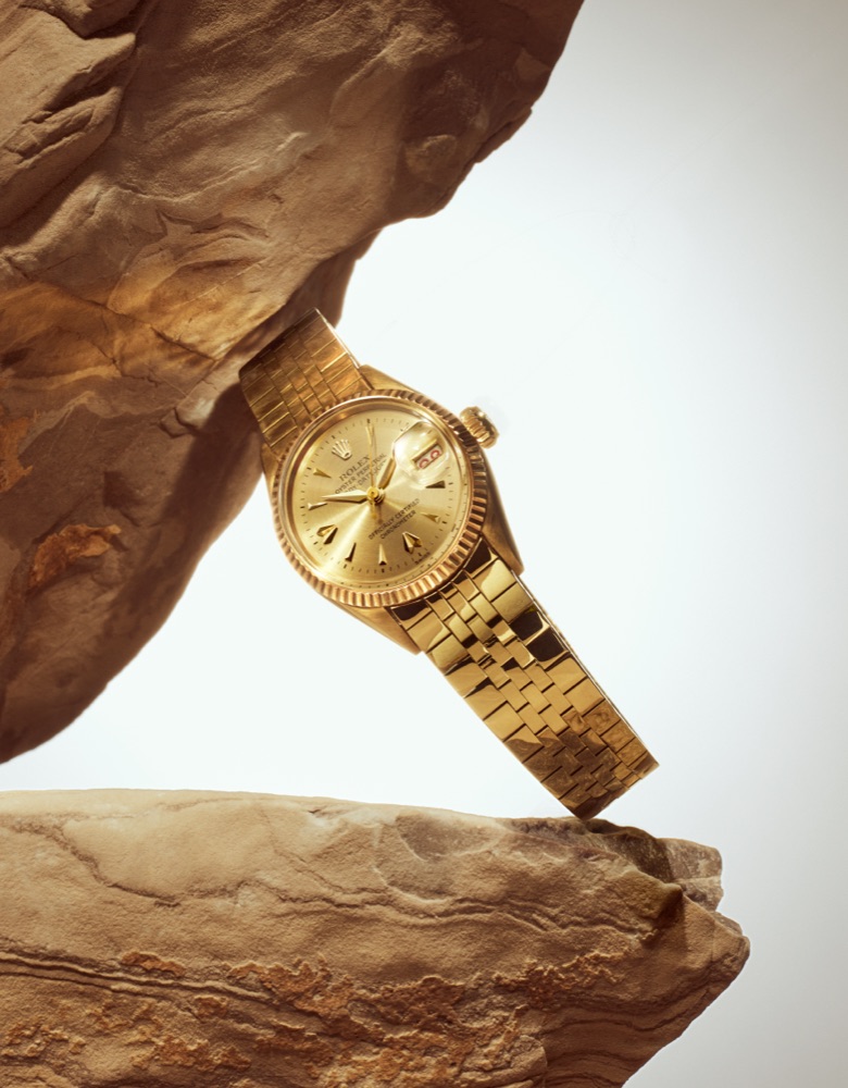 Montres Rolex Lady-Datejust - Goldfinger Saint-Barthélemy