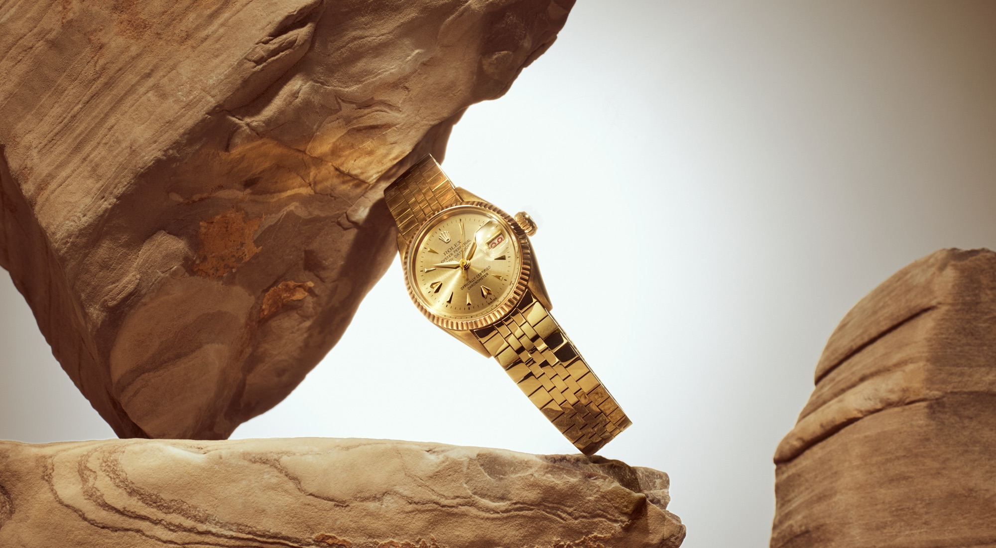 Montres Rolex Lady-Datejust - Goldfinger Saint-Barthélemy