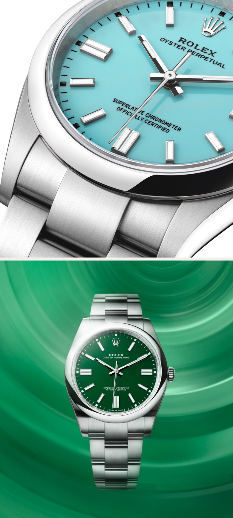 Rolex Oyster Perpetual watches 