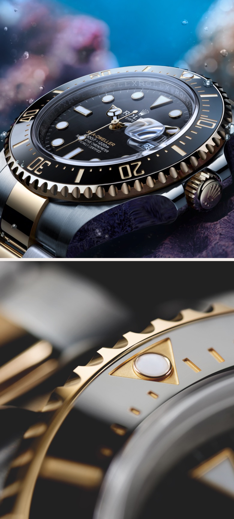 Montres Rolex Sea-Dweller - Goldfinger Saint-Barthélemy