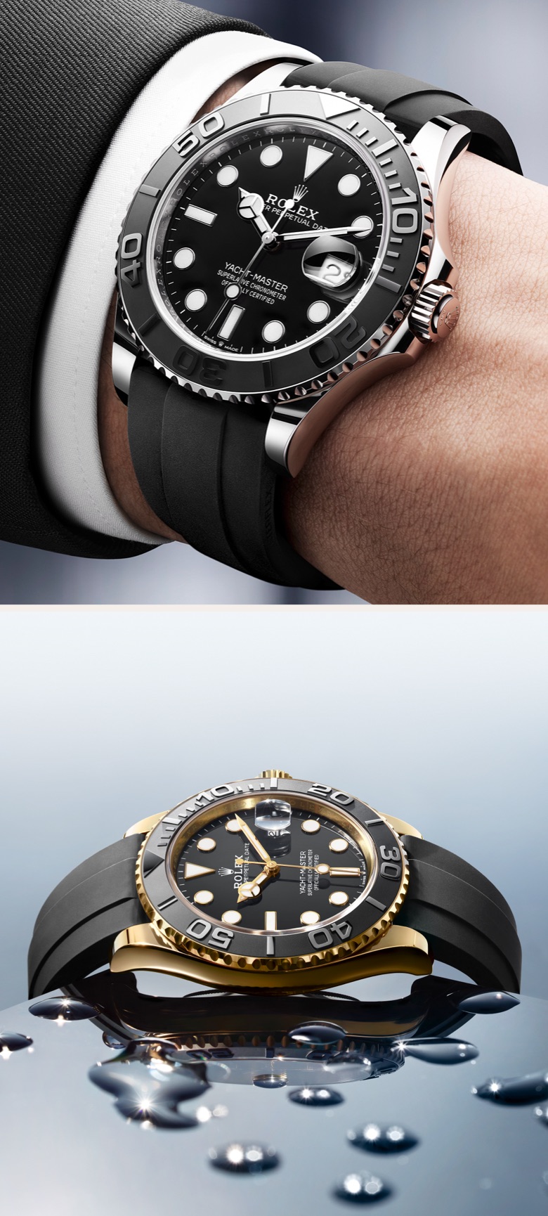 Montres Rolex Yacht-Master - Goldfinger Saint-Barthélemy