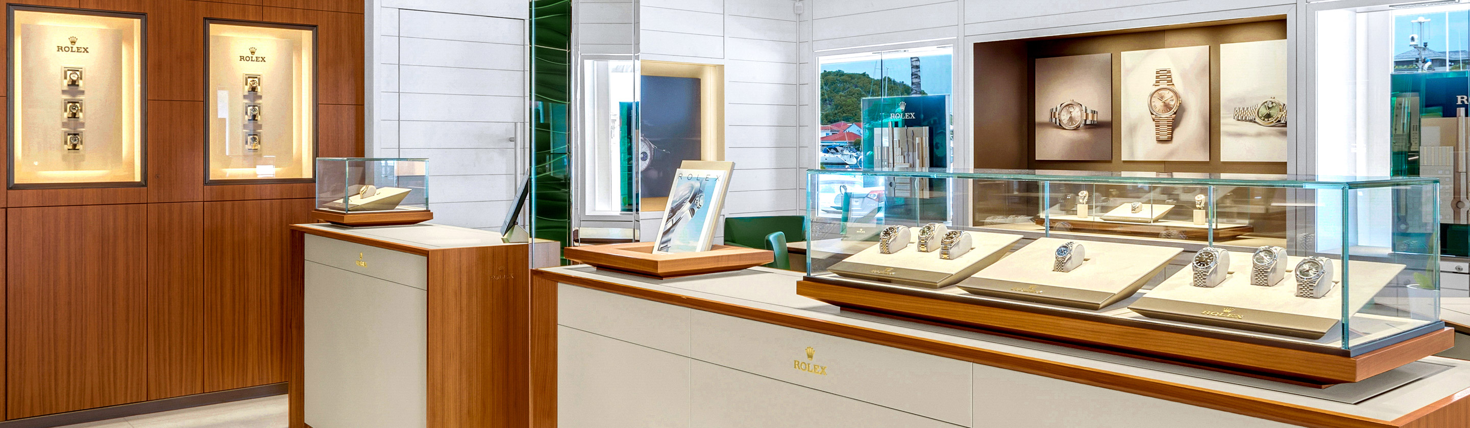  Contactez Goldfinger - Boutique Rolex à Saint-Barthélemy (Caraïbes), Détaillant officiel Rolex