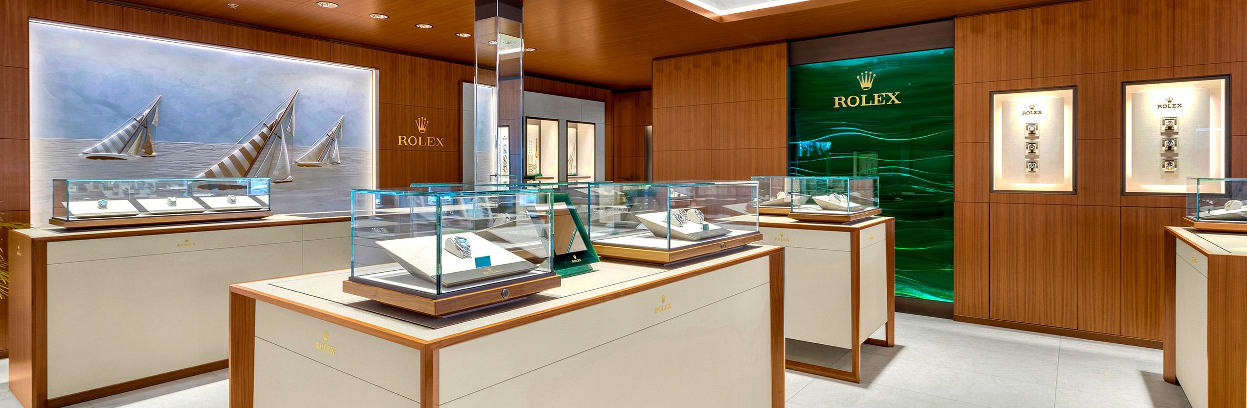 Rolex boutique showroom in Saint-Barthélemy - Goldfinger