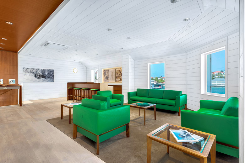 Rolex boutique showroom in Saint-Barthélemy - Goldfinger