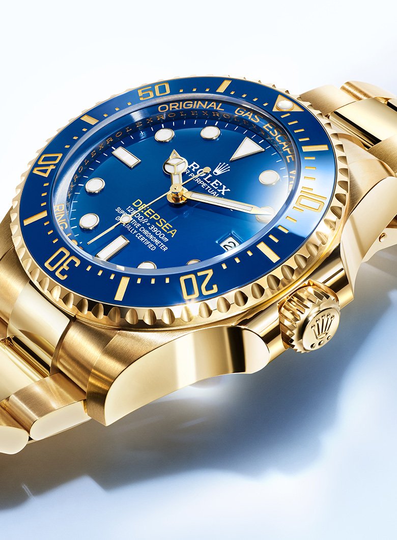 Montres Rolex Deepsea - Goldfinger Saint-Barthélemy