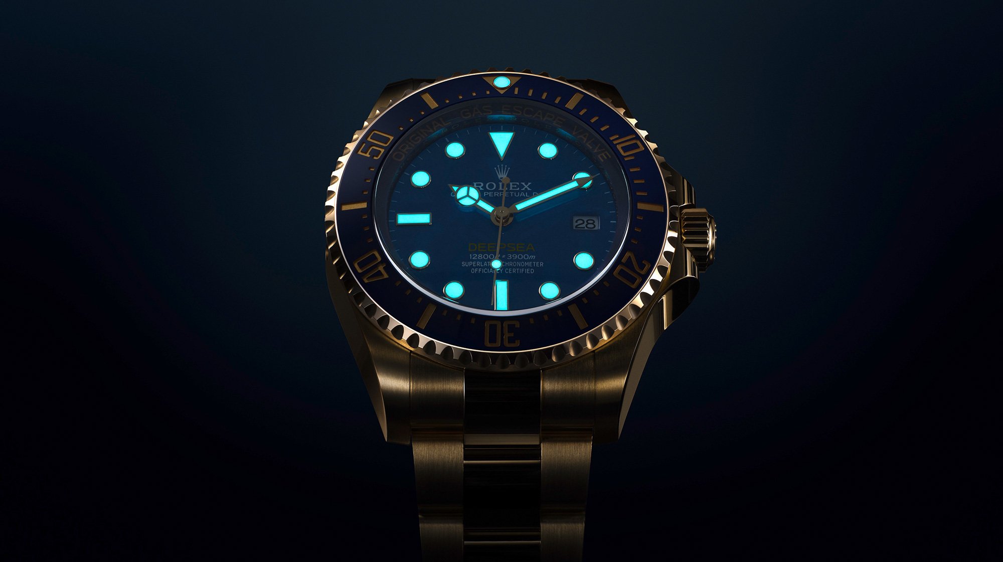 Montres Rolex Deepsea - Goldfinger Saint-Barthélemy