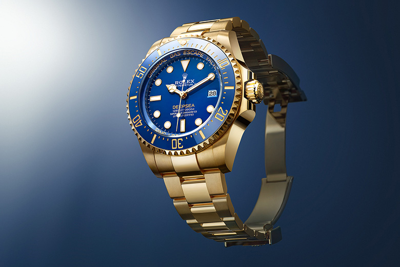 Montres Rolex Deepsea - Goldfinger Saint-Barthélemy