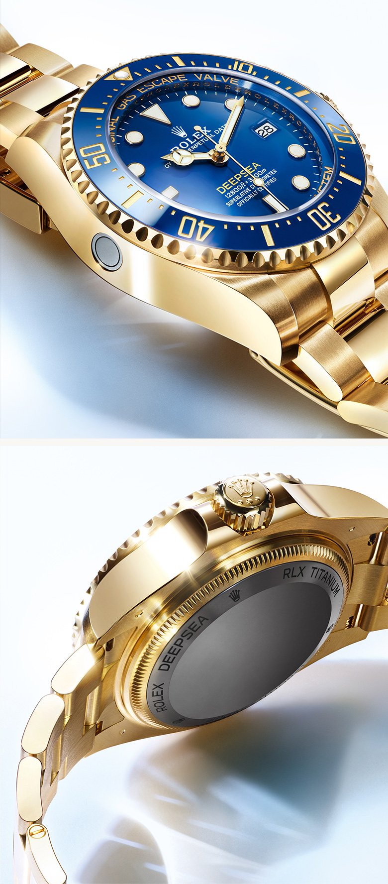 Montres Rolex Deepsea - Goldfinger Saint-Barthélemy