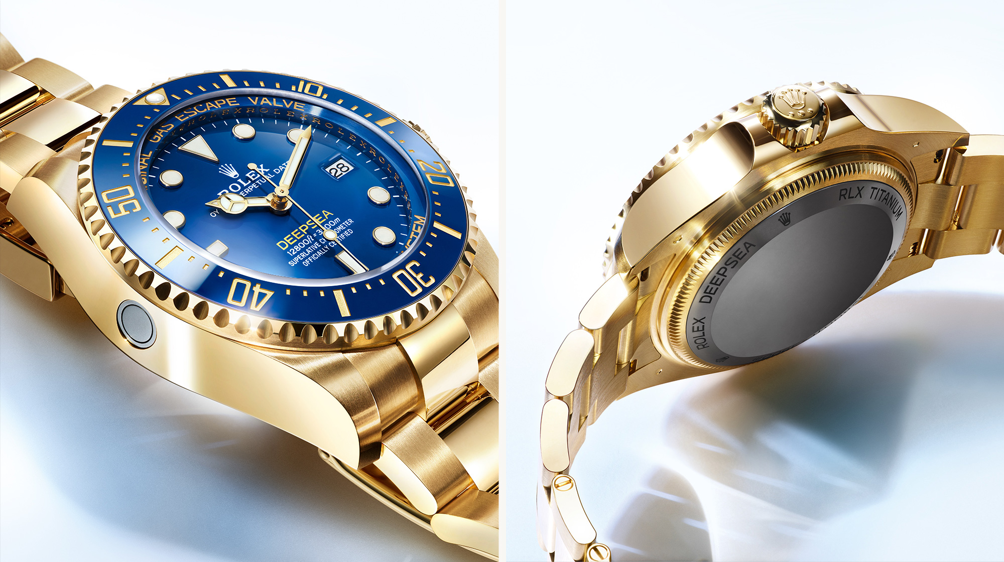 Montres Rolex Deepsea - Goldfinger Saint-Barthélemy